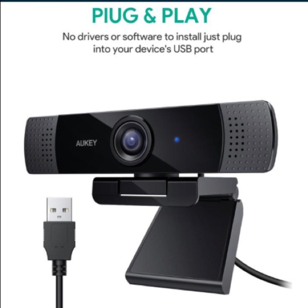 AUKEY 1080p Web Cam - NEW